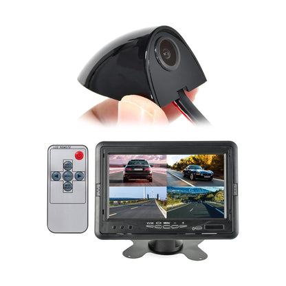 EW-M702S003KIT Blind Spot Side View Camera with 7'' TFT LCD Monitor Display