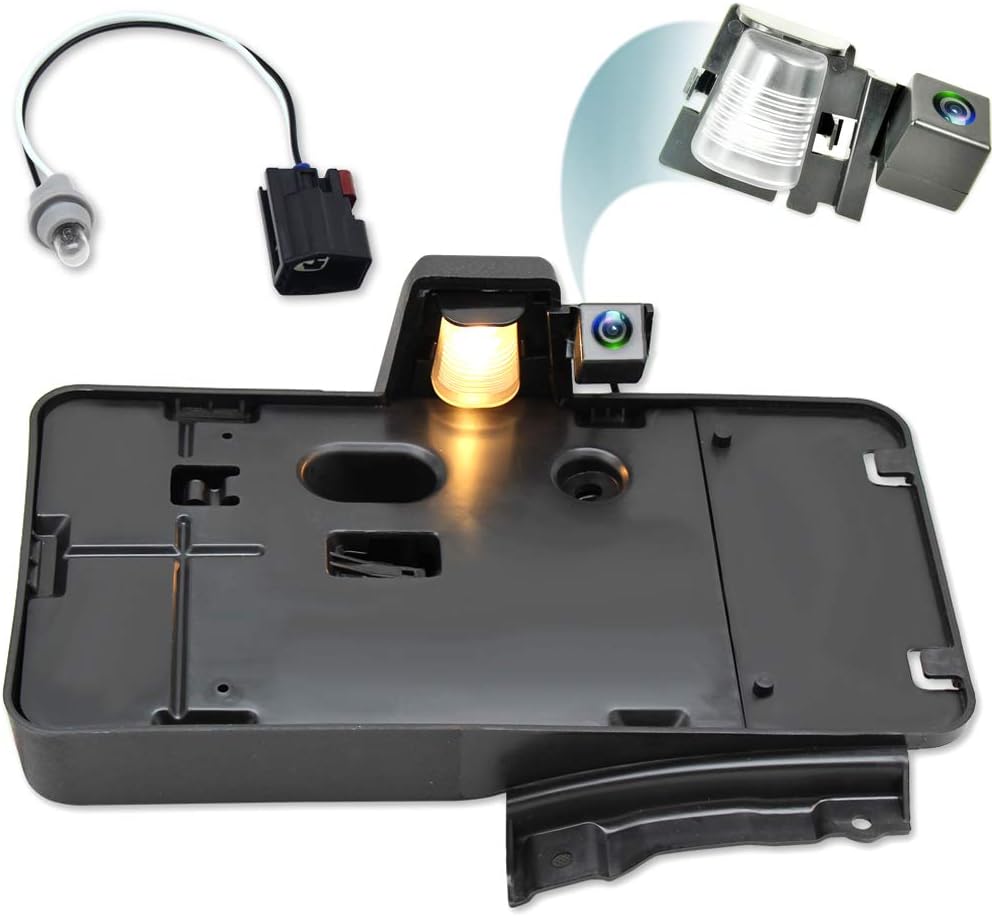 EW-004KIT License Plate Rear View Camera with Marker Light for Jeep Wrangler