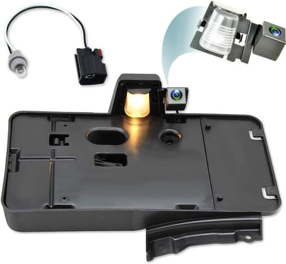 EW-004KIT License Plate Rear View Camera with Marker Light for Jeep Wrangler