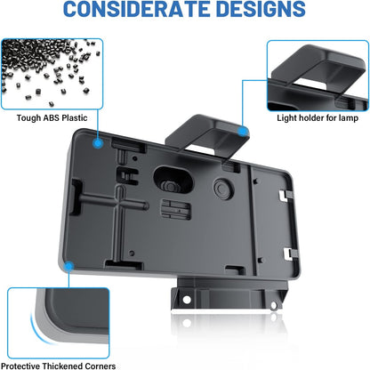 EW-004KIT License Plate Rear View Camera with Marker Light for Jeep Wrangler