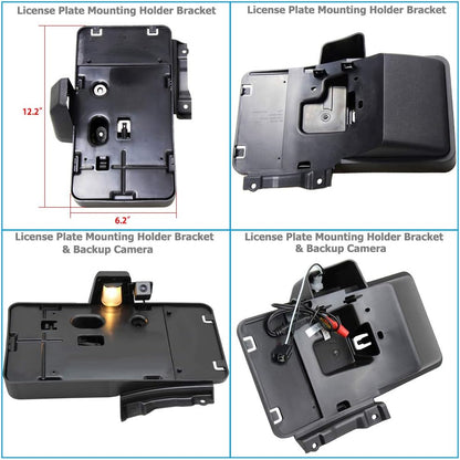 EW-004KIT License Plate Rear View Camera with Marker Light for Jeep Wrangler