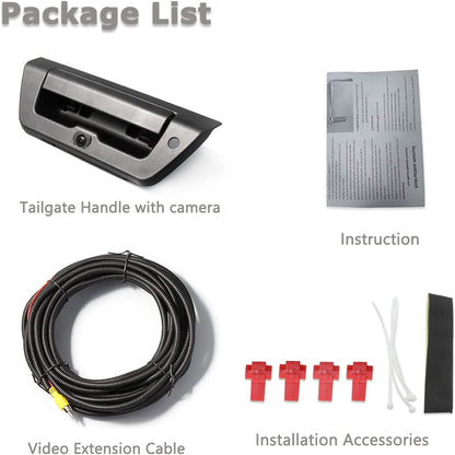 EW-T108 Tailgate Handle Backup Rear View Camera for Ford