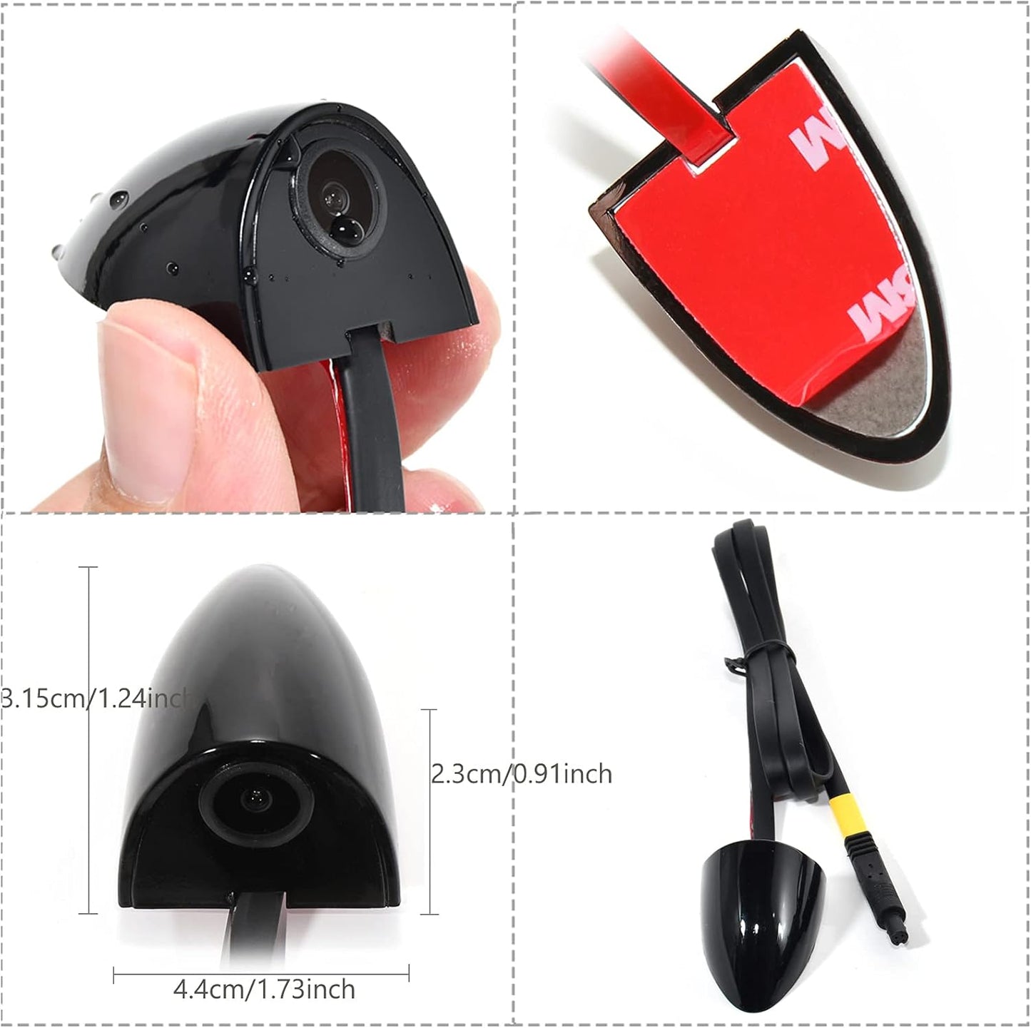 EW-M702S003KIT Blind Spot Side View Camera with 7'' TFT LCD Monitor Display