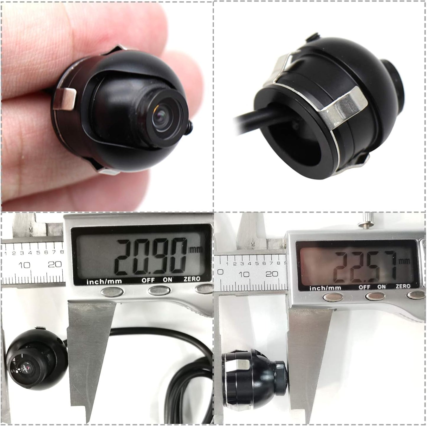 EW-U008 Mini Universal 360° Backup Rear Front Side View Car Camera