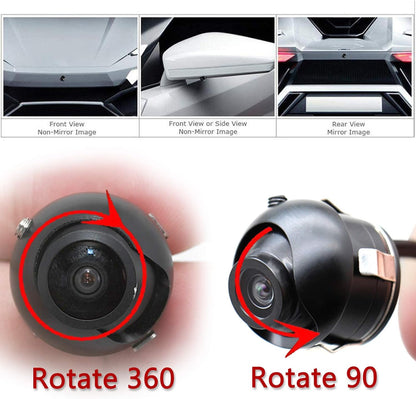 EW-U008 Mini Universal 360° Backup Rear Front Side View Car Camera