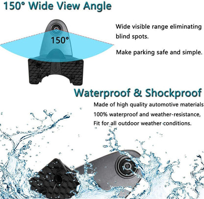 EW-M702U009KIT High Top Roof Mount Third Brake Light Backup Camera with 7'' TFT LCD Monitor