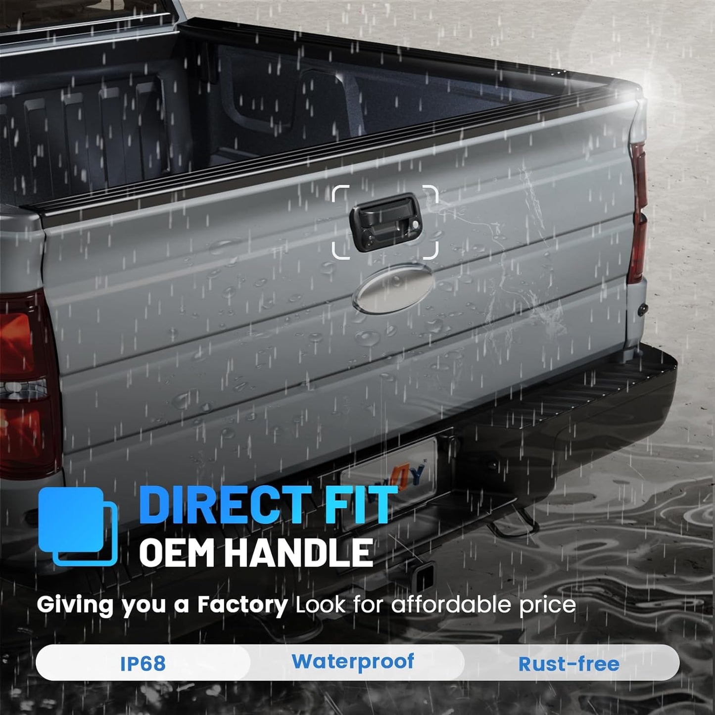 EW-T1003Tailgate Handle Reversing Backing Cameras