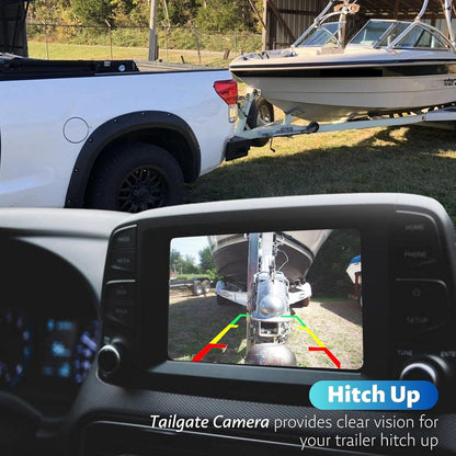 EW-T126 Tailgate Handle Reverse Backup Camera Replacement for Ford