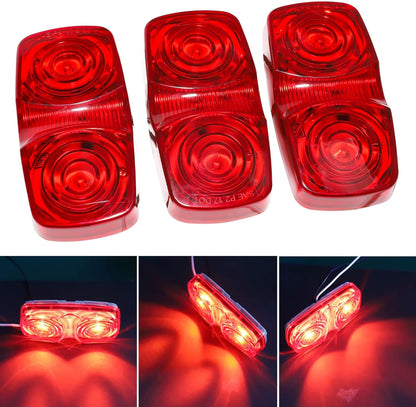 EW-U001R3 Wireless RV Trailer Backup Camera with RED Marker Lights