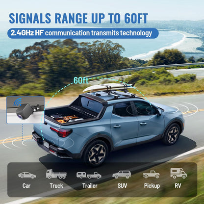 EW-U007 EW-U007 Digital Wireless Backup Camera Phone Tablet Monitor for iPhone Android