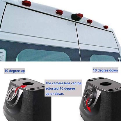 Brake Light Backup Camera with 7″ Mirror Monitor - Ewaysafety