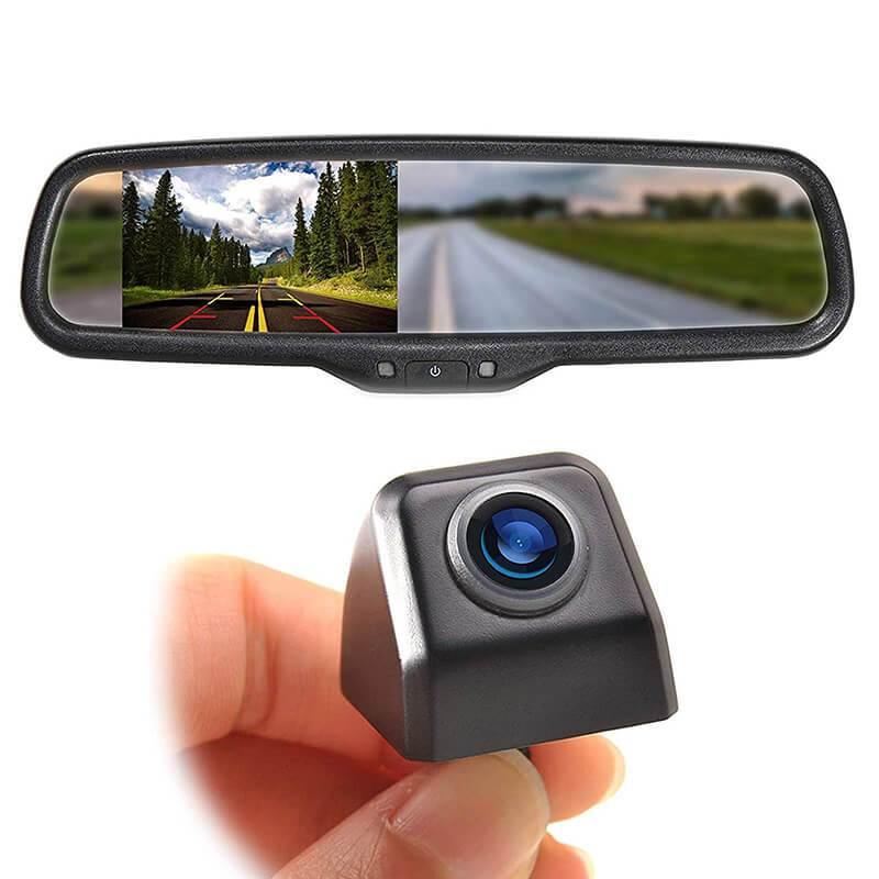Universal Backup Camera with Mirror Monitor Kit - Ewaysafety