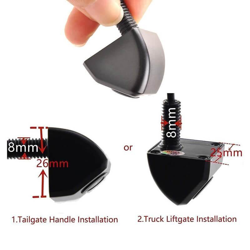 Universal Backup Camera with Mirror Monitor Kit - Ewaysafety